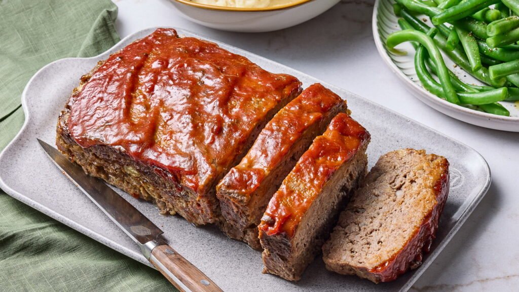 Easy Meatloaf Recipe with the BEST Glaze
